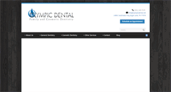 Desktop Screenshot of olympicdental.net